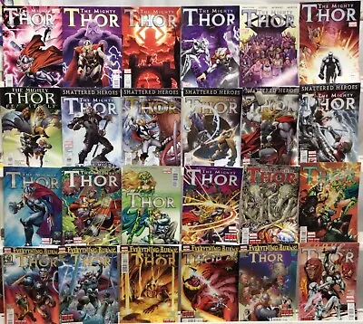Buy Marvel Comics The Mighty Thor #1-22 Complete Set Plus Annual VF 2011 • 59.12£