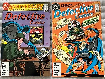 Buy Detective Comics 572 & 573 • 5.52£