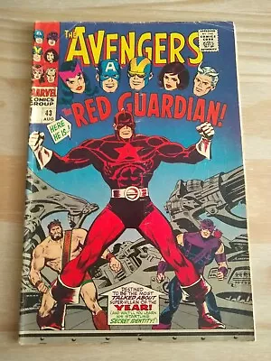 Buy 🔥AVENGERS #43🔥1st APPEARANCE OF RED GUARDIAN / RED GUARDIAN: GENERATIONS SPEC • 50£
