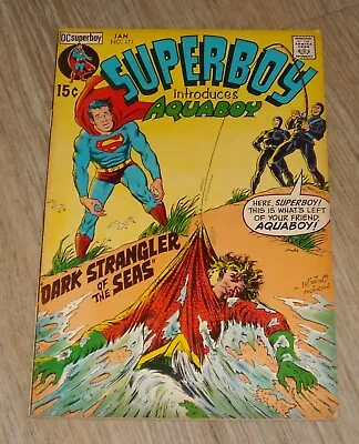 Buy SUPERBOY # 171 DC COMICS January 1971 AQUABOY 1st APPEARANCE CARMINE INFANTINO • 7.99£