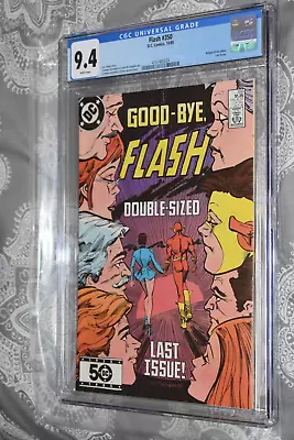 Buy Flash #350 Final Milestone Issue CGC 9.4 1985 Justice League • 47.43£