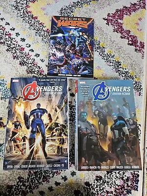 Buy Avengers By Jonathan Hickman Omnibus Vol. 1 & 2 Marvel, Secret Wars Omnibus • 150£
