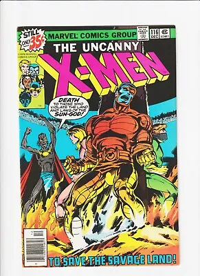 Buy Uncanny X-Men #116 1ST SERIES  MARVEL COMIC BYRNE/ AUSTIN -SAVAGE LAND • 55.19£