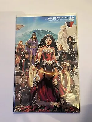 Buy WONDER WOMAN ISSUE 770 - FIRST 1st PRINT MOORE WRAPAROUND VARIANT - DC COMICS • 4.99£