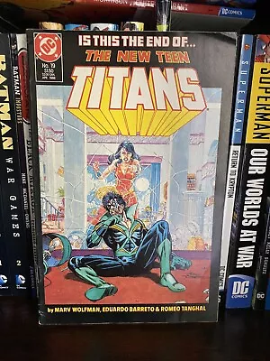 Buy New Teen Titans Issue #19 Floppy Original Marv Wolfmann Run Dc Comics Comic Book • 5.56£