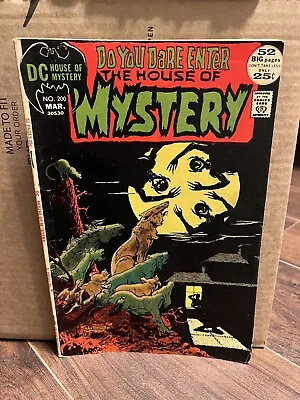 Buy HOUSE OF MYSTERY #200 (1972) DC Comics Mike Kaluta Cover • 24.11£
