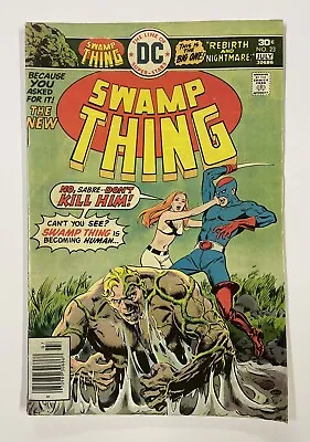 Buy Swamp Thing #23. June 1976. Dc. Vg/fn. Gerry Conway! Mark Jewelers Insert! • 25£