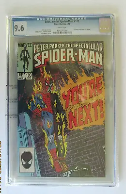 Buy The Amazing Spider-man # 103 Marvel Comics 1985  Cgc 9.6 White Pages Office • 63.09£