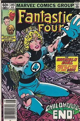 Buy Fantastic Four # 245 (Aug. 1982, Marvel) Newsstand Edition; FN (6.0) • 3.15£