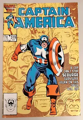 Buy Captain America #319, Marvel Comics, Jul 1986 • 4.01£