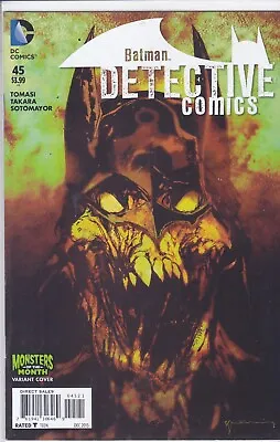 Buy Dc Comics Detective Comics Vol. 2 #45 December 2015 Monsters Variant • 4.99£