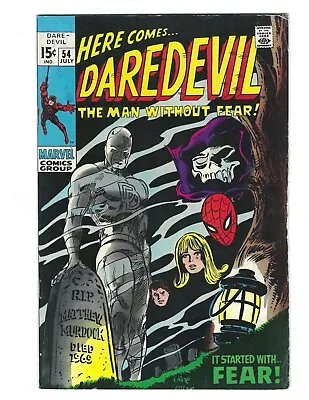 Buy Daredevil #54 1969  FN/FN- Or Better! It Started With Fear!  Combine Shipping • 24.01£