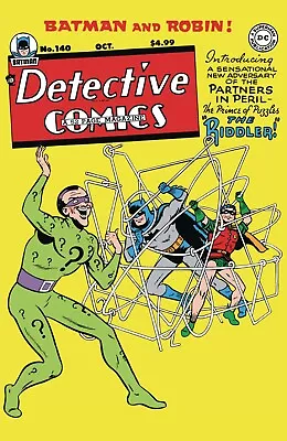Buy Detective Comics #140 Facsimile Edition Choice Of Covers NM Unread 1st Riddler • 2£