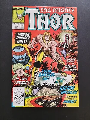 Buy Marvel Comics The Mighty Thor #389 March 1988 1st App Replicoid (c) • 6.40£