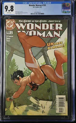 Buy WONDER WOMAN #193 -CGC 9.8-2003--comic Book 4393769016 • 78.71£