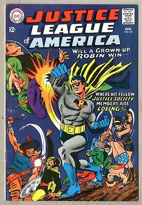 Buy Justice League Of America #55 FN 6.0 1967 1st Silver Age App. Golden Age Robin • 135.05£