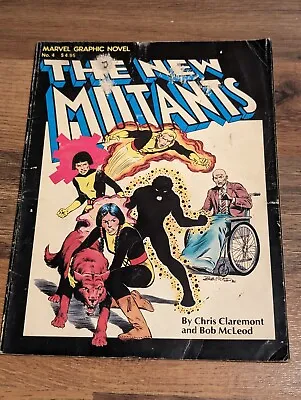 Buy Marvel Graphic Novel #4 New Mutants 1st Print Claremont Mcleod Tpb (paperback) • 25£