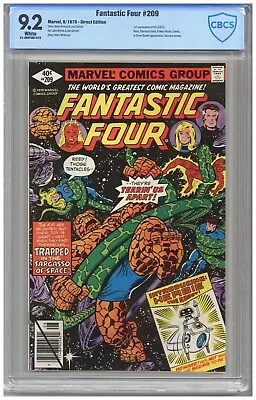Buy Fantastic Four  # 209   CBCS   9.2   NM-   White Pgs   8/79  1st App.  H.E.R.B.I • 84.26£
