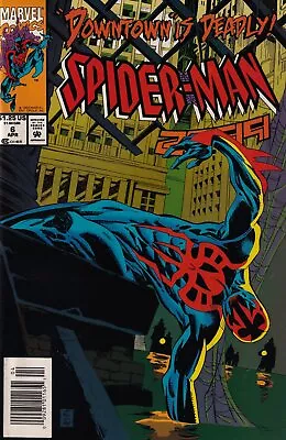 Buy Spider-Man 2099 #6 Newsstand Cover (1992-1996) Marvel • 6.77£