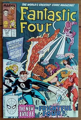 Buy Fantastic Four 326, Marvel Comics, May 1989, Vf- • 4.99£