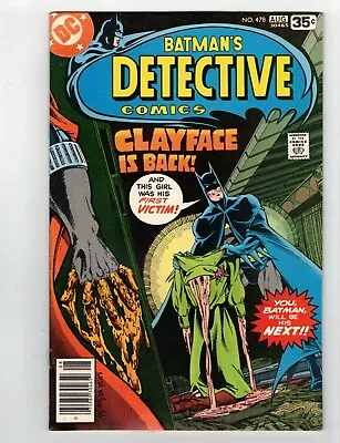 Buy DETECTIVE Comics #478  1978 DC   VF/NM • 18.97£