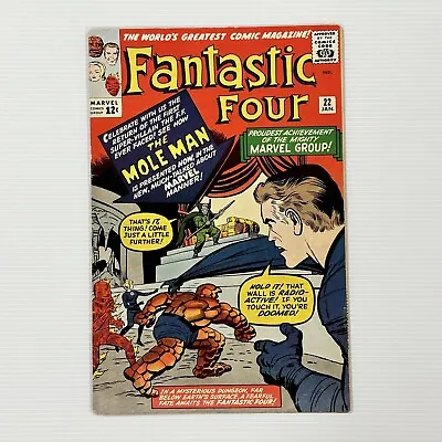 Buy Fantastic Four #22 1964 FN- Cent Copy • 160£