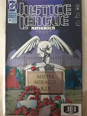 Buy Justice League America 40 Jul 90 Dc Comics  • 6.60£