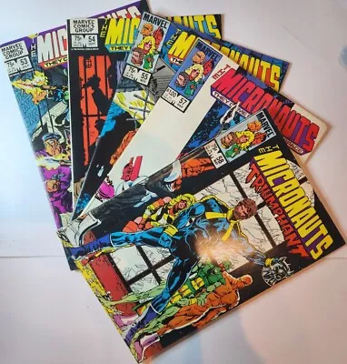 Buy Micronauts Bundle X5  (1983 Vol 1) #53, #54, #55, #57, #58 • 6.99£