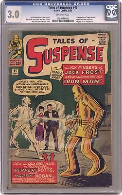 Buy Tales Of Suspense #45 CGC 3.0 1963 1289216006 • 206.63£
