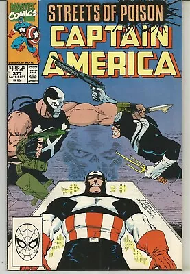 Buy Captain America #377 : September 1990 : Marvel Comics. • 6.95£