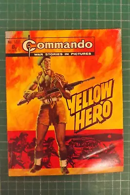 Buy COMMANDO COMIC WAR STORIES IN PICTURES No.1031 YELLOW HERO GN1631 • 7.99£