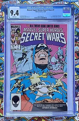 Buy MARVEL SUPER-HEROES SECRET WARS #7 - NOV 1984 - 1st SPIDER-WOMAN - CGC (9.4) NM • 99.99£