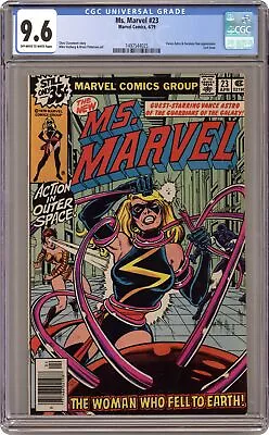 Buy Ms. Marvel #23 CGC 9.6 1979 1497544025 • 103.94£