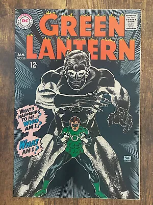 Buy Green Lantern #58 - STUNNING NEAR MINT 9.0 VF/NM - 1st App Eve - DC Comic 1968 • 41.58£