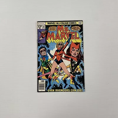 Buy Ms Marvel #18 1978 VG/FN 1st Full Appearance Of Mystique Pence Copy • 66£
