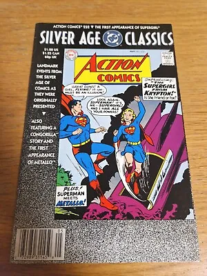 Buy DC Comic Silver Age Classics Action Comics #252 Supergirl 1992 • 16.99£