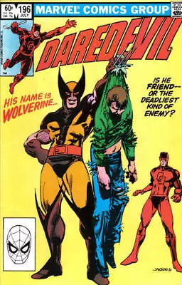 Buy Daredevil (1964) # 196 (5.0-VGF) Wolverine 1983 • 4.50£