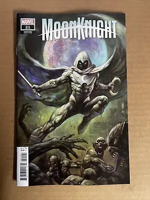 Buy Moon Knight #21 Horley Variant First Print Marvel Comics (2023) • 3.19£