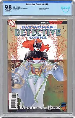 Buy Detective Comics #857 CBCS 9.8 2009 21-242F872-022 • 60.88£