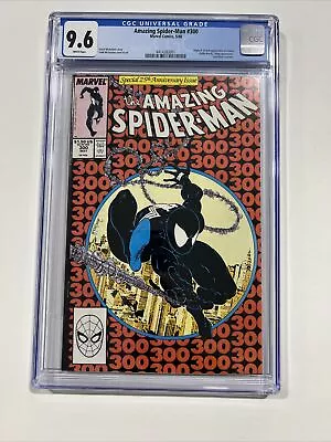 Buy Amazing Spider-man 300 Cgc 9.6 White Pages 1st Venom Marvel 1988 • 800.61£
