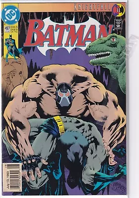 Buy Batman Knightfall #497 The Breaking Of The Batman (DC Comics, 1993) • 11.95£