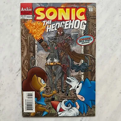 Buy SONIC THE HEDGEHOG #36 VF 1996 Archie Adventure Series Comics Book HTF LOW PRINT • 11.98£