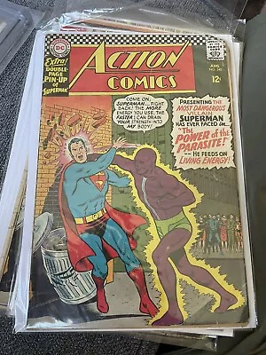 Buy Action Comics 340 Grade.  First Appearance Of Parasite. Two Copies! • 235.72£