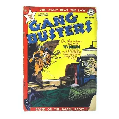 Buy Gang Busters (1947 Series) #7 In Good + Condition. DC Comics [x  • 28.25£