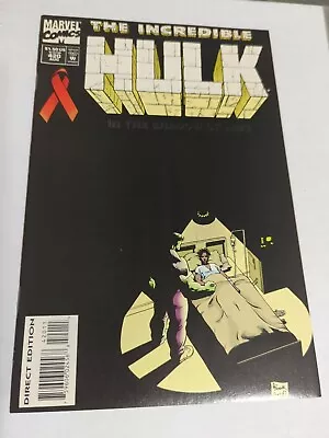 Buy Marvel Comics The Incredible Hulk #420 1994 In The Shadow Of Aids • 27.66£