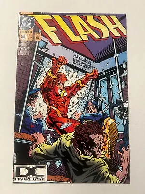 Buy The Flash #89 Swift Decision Part Ii Dc Universe Logo Variant Cover 1994 • 7.89£