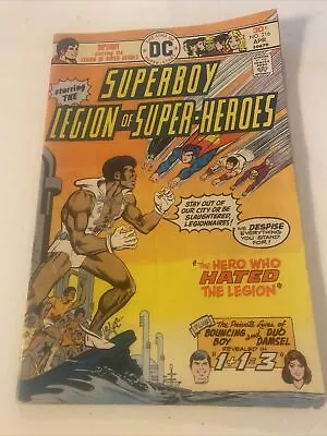 Buy Superboy Legion Of Superheroes Number 216 VG+ Condition • 5.62£