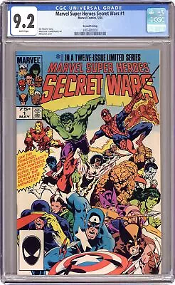 Buy Marvel Super Heroes Secret Wars Reprint #1 CGC 9.2 1984 3955802008 • 178.72£