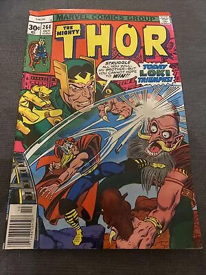 Buy Marvel Comics The Mighty THOR #264! “Today Loki Triumphs” • 5.59£