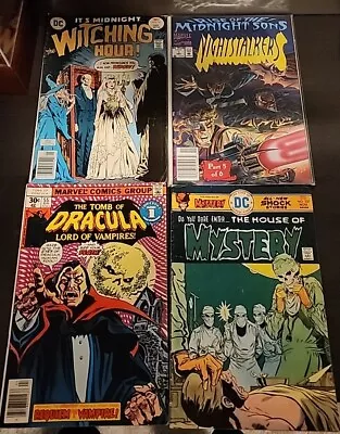 Buy Lot Of 4 Horror Bronze Age Comic Books House Of Mystery Witching Hour Marvel DC • 39.74£